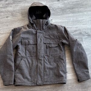 Men's Gray Sims Hooded Jacket